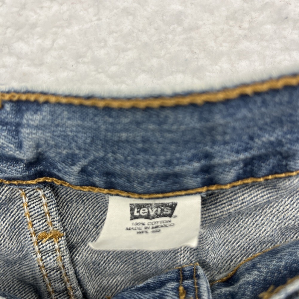 Vintage Levis Jeans Adult 32x21 Blue 501 Button Fly Denim 80s 90s Baggy Chore - Picture 5 of 16